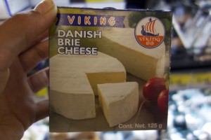 Danish Brie? Never saw one in Denmark.